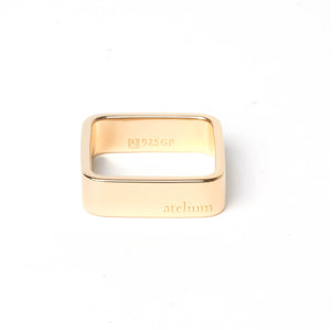 6 mm wide gold ring