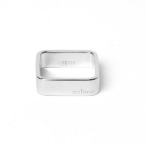 6 mm wide silver ring